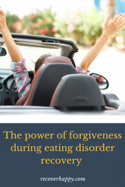 Forgiveness in eating disorder recovery