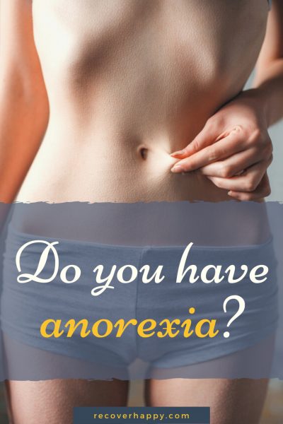 What are signs of anorexia